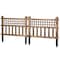 Gardenised Plastic Outdoor Decor Garden Flower Edger Fence, Border, 4 Panels, Bronze QI004112BZ.4 - alternate 5